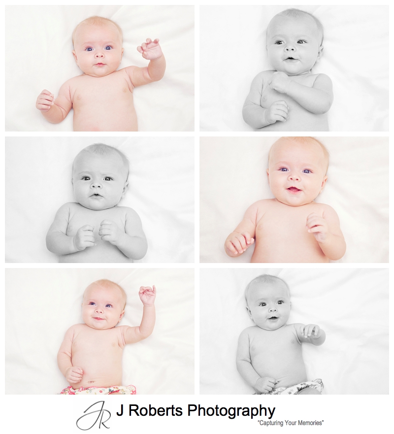 Baby Portrait Photography Sydney on location in the family home Neutral Bay